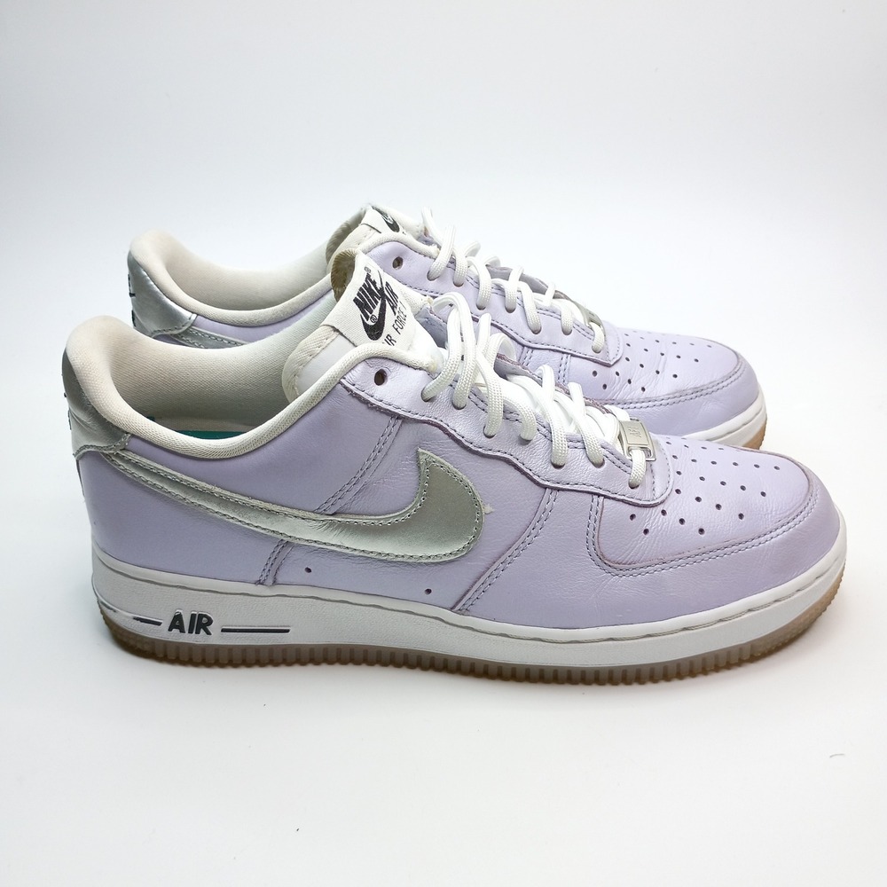 Nike‎ Air Force 1 Low Lavender Purple Metallic Silver CI9912-500 Womens Size 9 - Picture 5 of 9